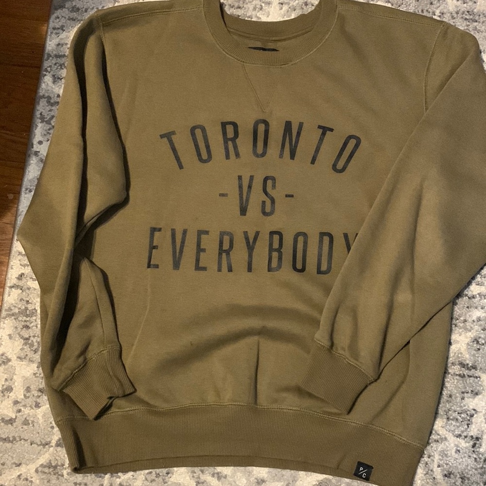 Peace Collective Toronto vs Everybody crewneck